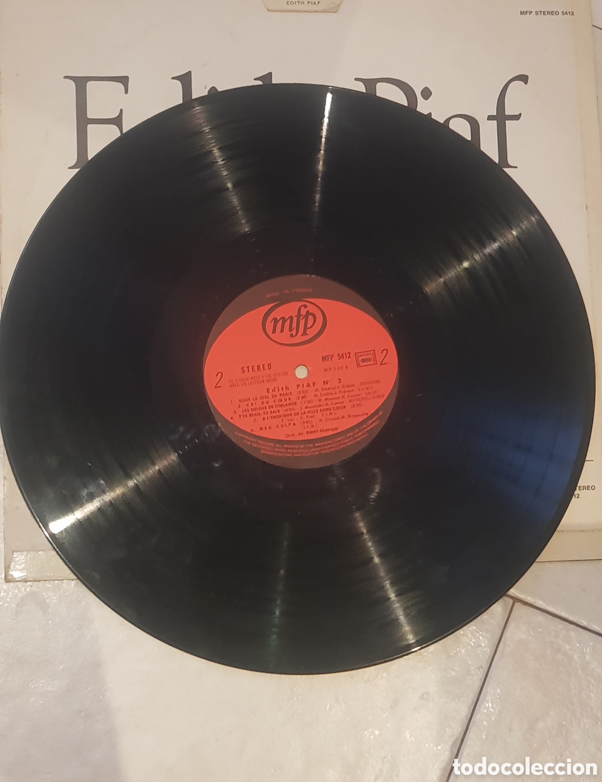 Discos de vinilo: Edith Piaf n&uacute;mero 2. - Foto 3