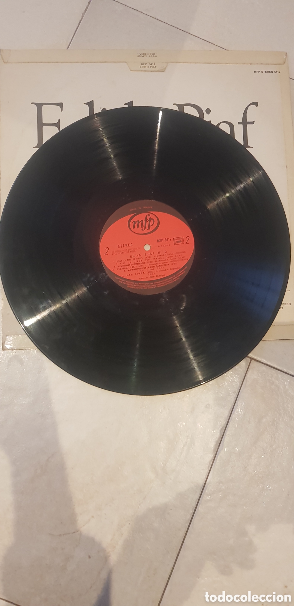 Discos de vinilo: Edith Piaf n&uacute;mero 2. - Foto 4