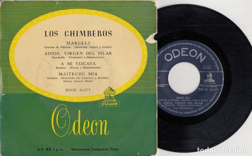 Discos de vinilo: LOS CHIMBEROS - MARI - ELI - EP DE VINILO - C-15 - Foto 1