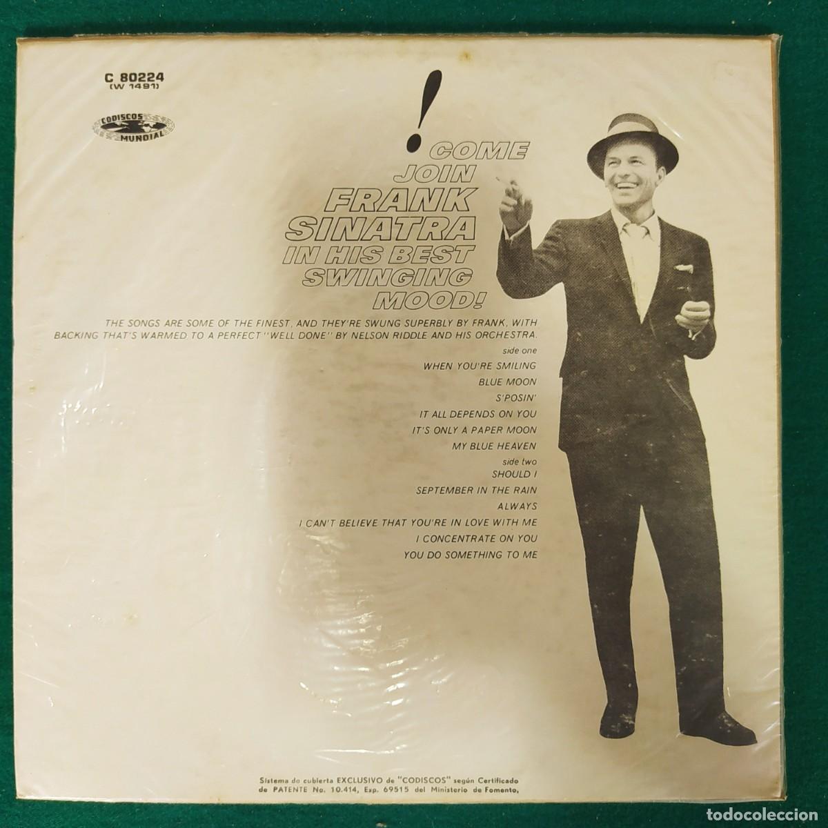 Discos de vinilo: Frank Sinatra &ndash; Sinatras Swingin Session!!! - Foto 2