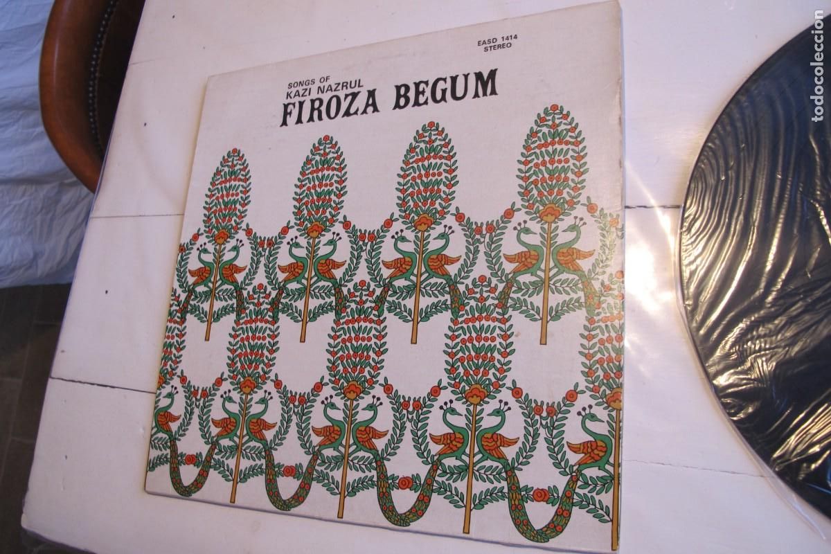 Disques de vinyle: FIROZA BEGUM SONGS OF KAZI NAZRUL. VINILO INDIA . MUSICA BENGALI BOLIWOOD EASD 1414