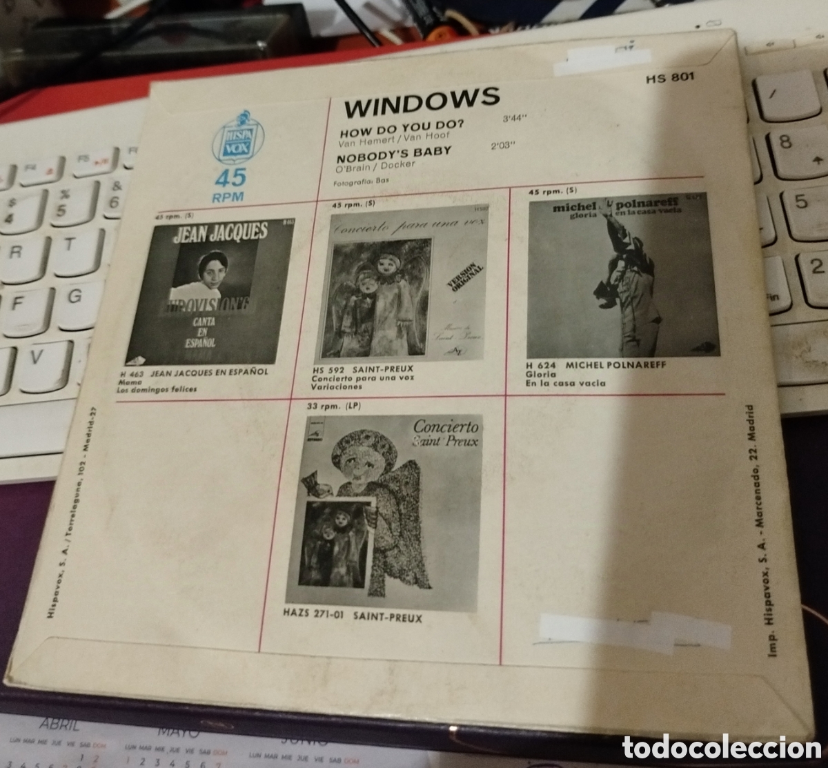 Discos de vinilo: Windows - How do you do? - Foto 2