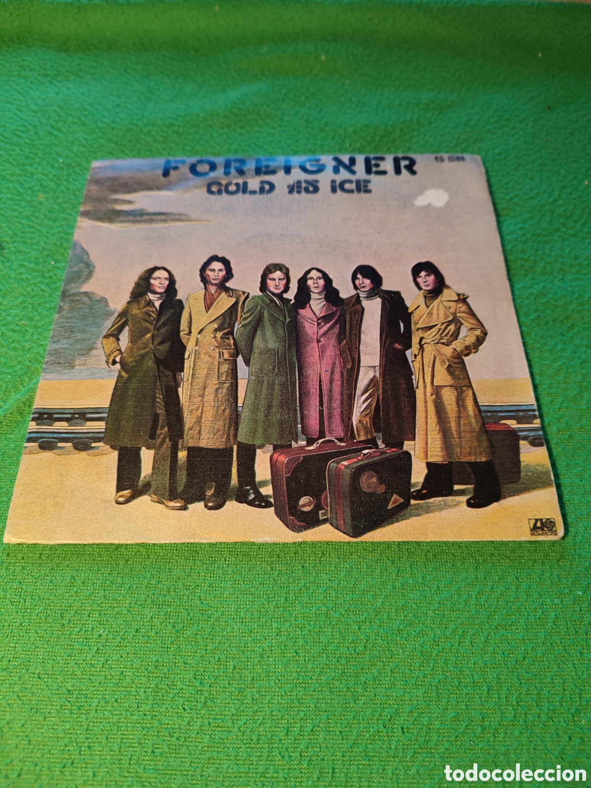 Discos de vinilo: Foreigner - Cold as ice single vinilo 1977 - Foto 1