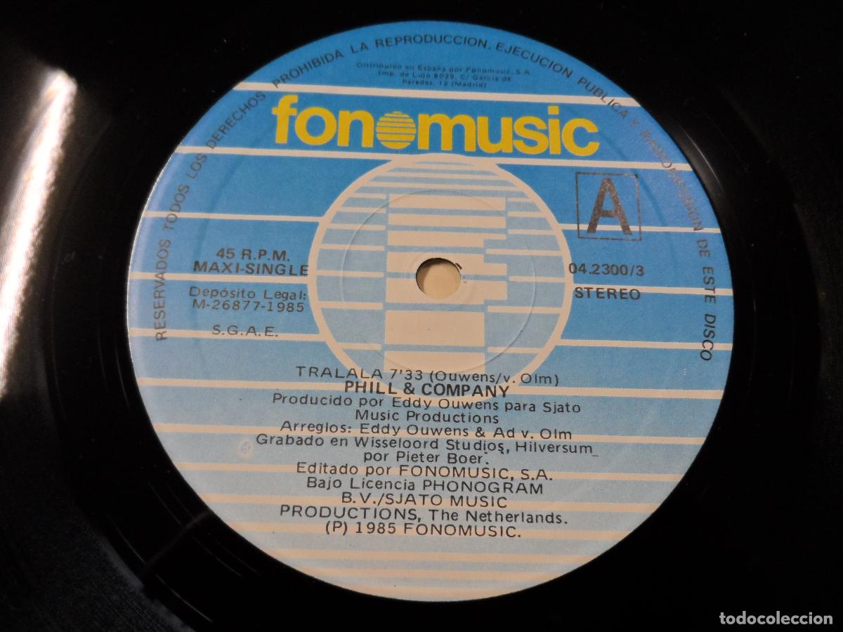 Discos de vinilo: phill & company - tralala - Foto 3