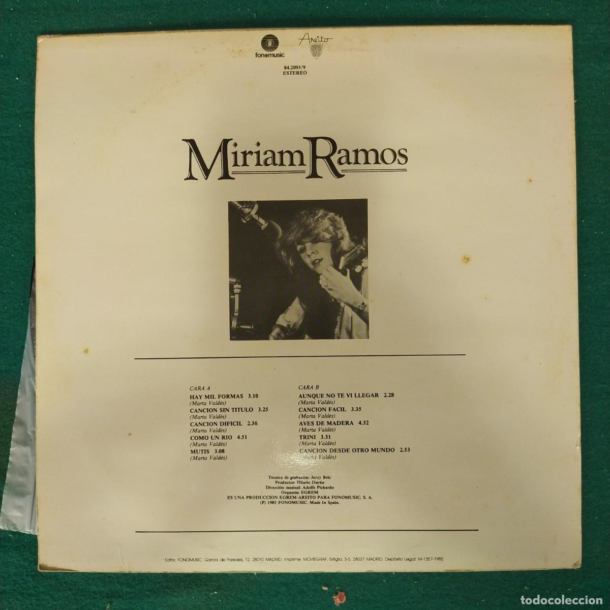 Discos de vinilo: Miriam Ramos &ndash; Miriam Ramos - Foto 2