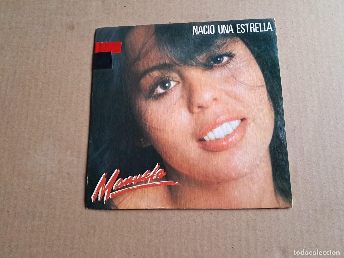 Discos de vinilo: MANUELA - NACIO UNA ESTRELLA SINGLE PROMOCIONAL 1981 - Foto 1