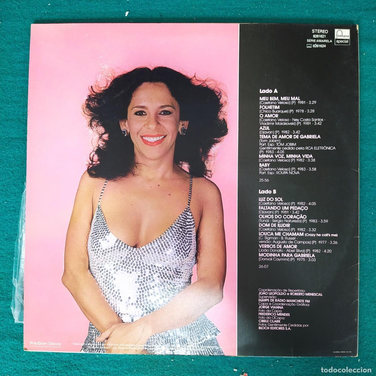 Discos de vinilo: Gal Costa &ndash; Meu Bem, Meu Mal - Foto 2