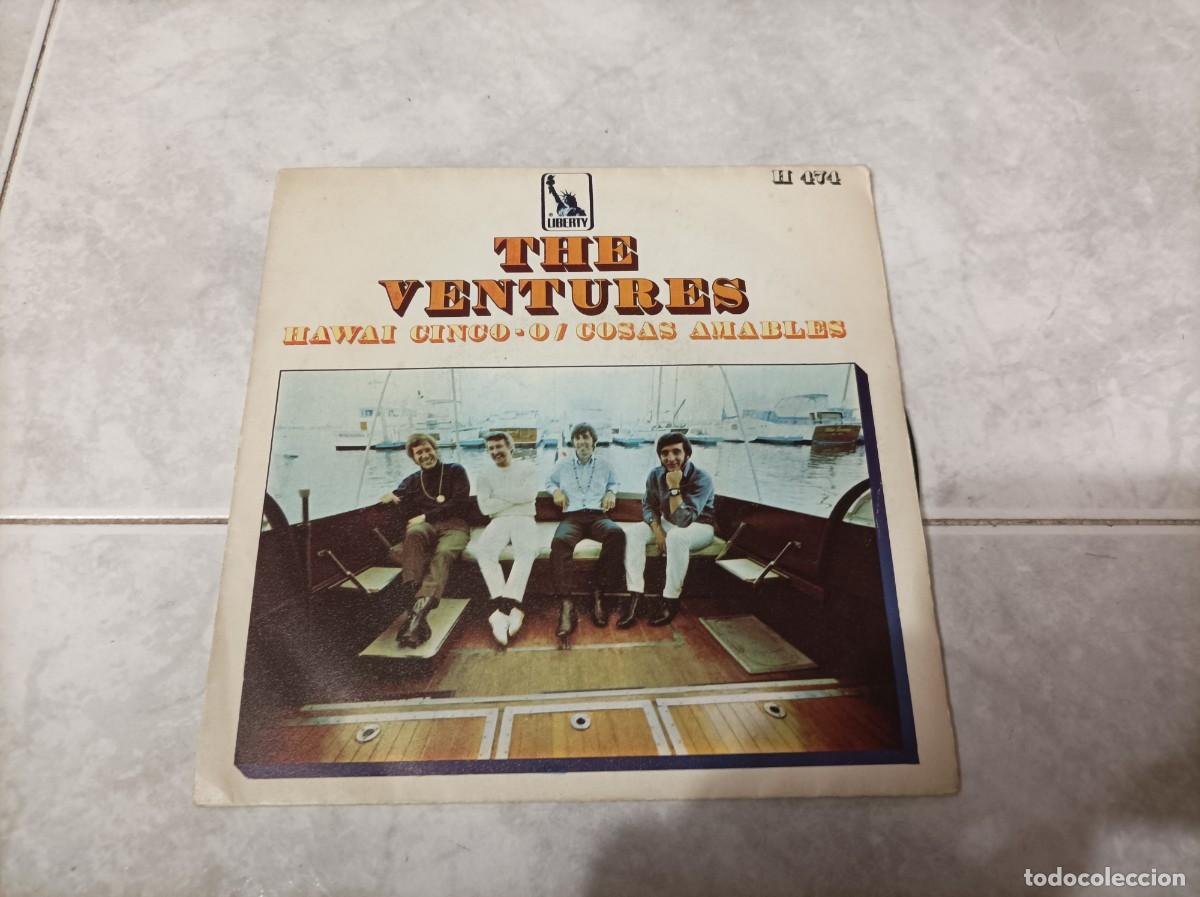 Discos de vinilo: The Ventures single Hawaii 5-0 - Foto 1