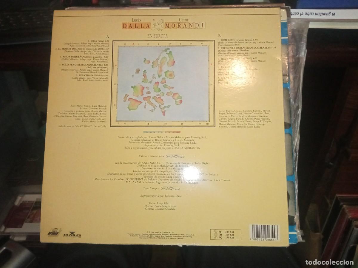 Discos de vinilo: DALLA/MORANDI EN EUROPA - Foto 2