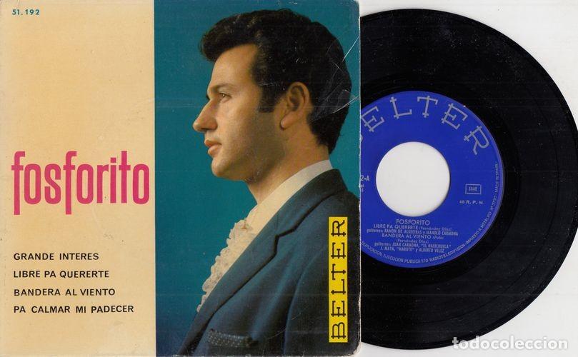 Discos de vinilo: FOSFORITO - LIBRE PA QUERERTE - EP DE VINILO - C- 9 - Foto 1