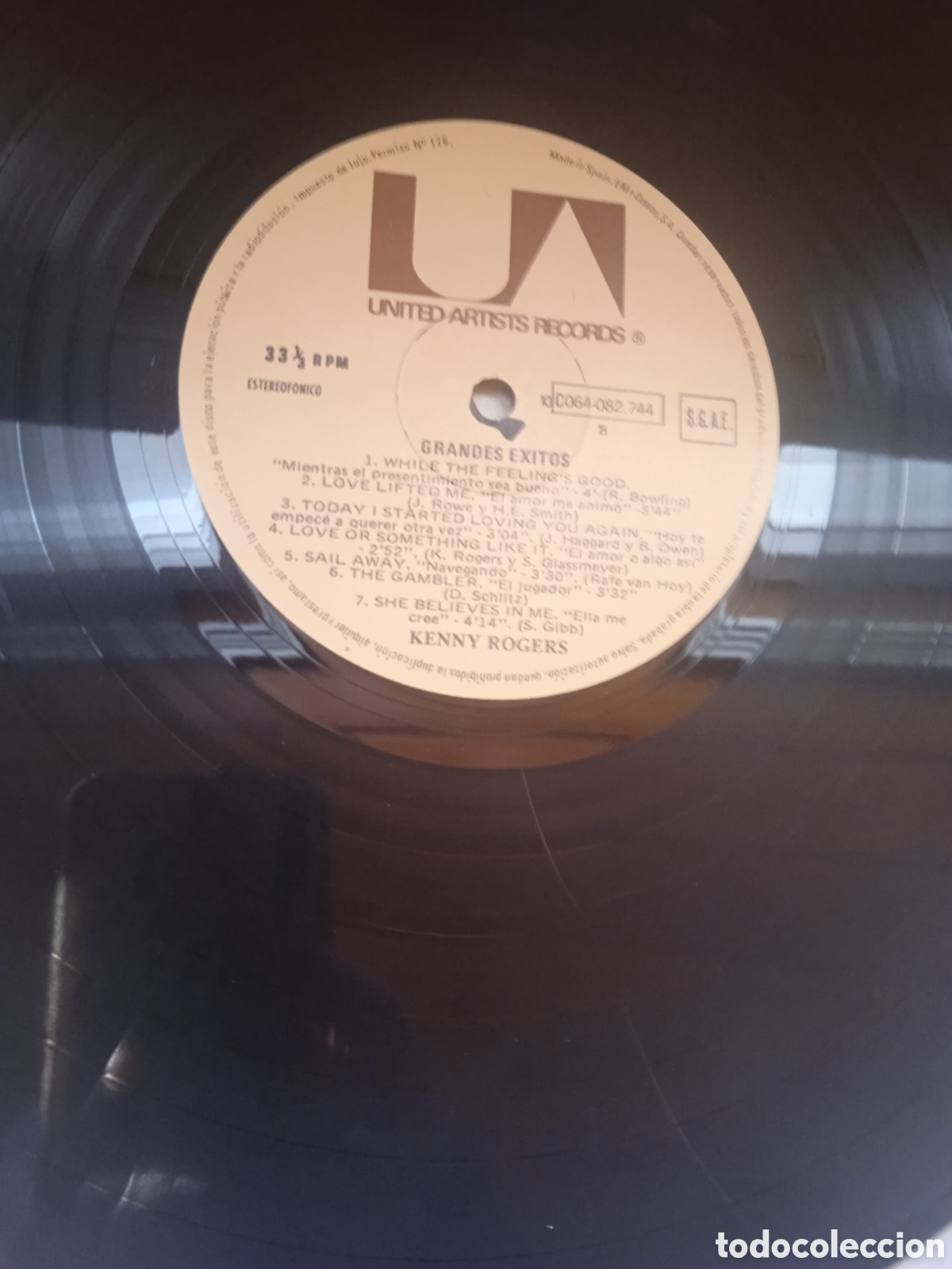 Discos de vinilo: Kenny Rogers vinilo lp - Foto 3
