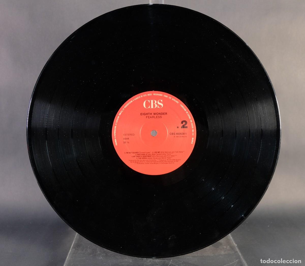 Discos de vinilo: LP eighth wonder - CBS Records 1988 - Foto 5