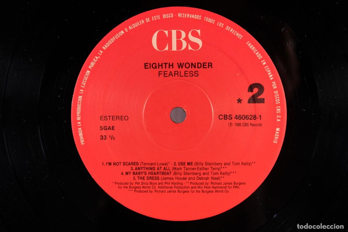 Discos de vinilo: LP eighth wonder - CBS Records 1988 - Foto 6