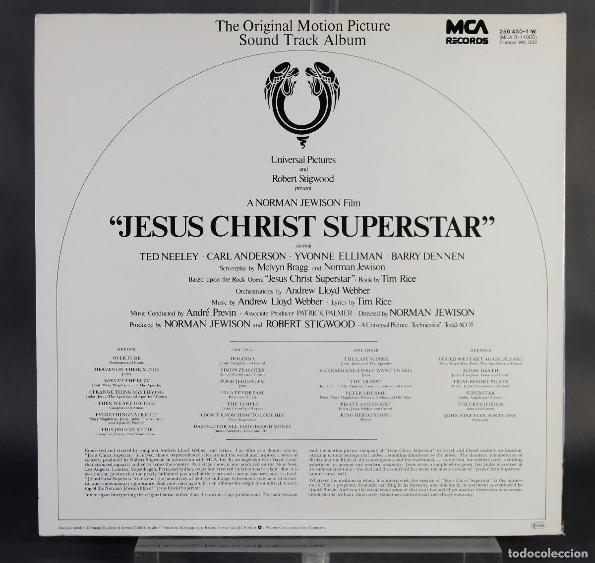 Discos de vinilo: LP Jesus Christ Superstar - MCS Records - Foto 2