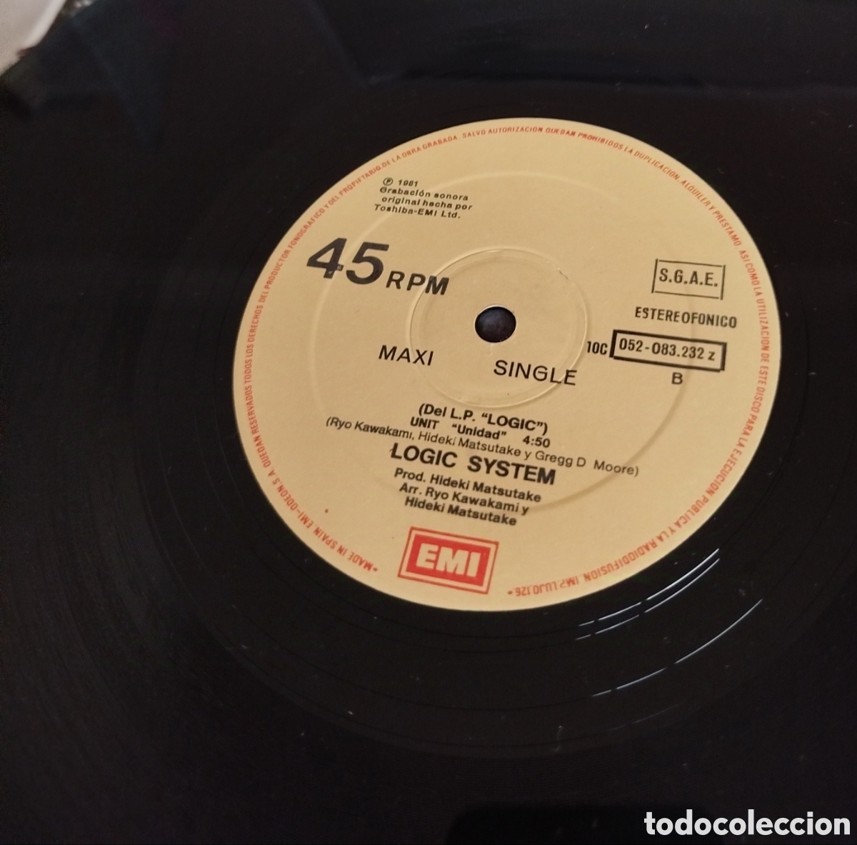 Discos de vinilo: Logic System - el baile del domino - Foto 3
