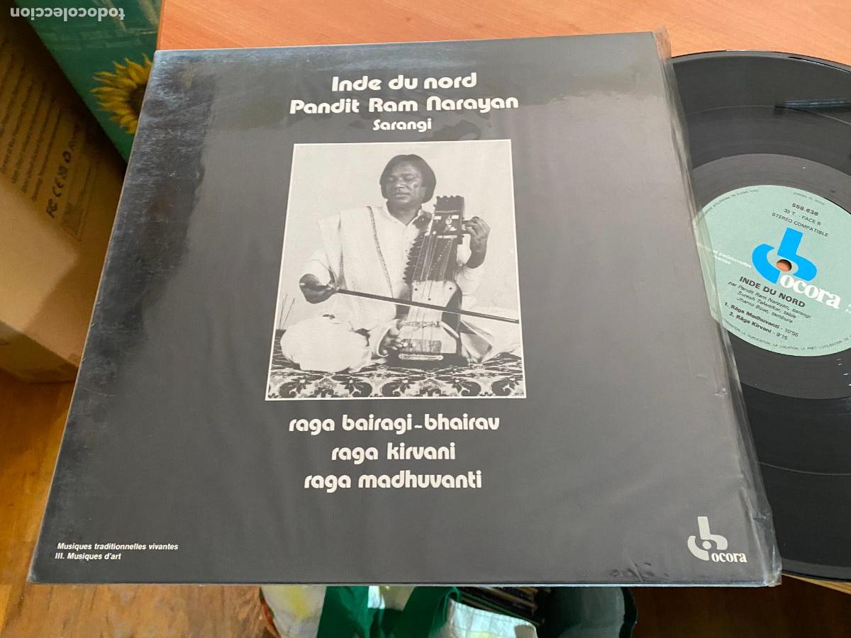 Discos de vinilo: Pandit Ram Narayan (Inde Du Nord) LP (B-52) - Foto 1