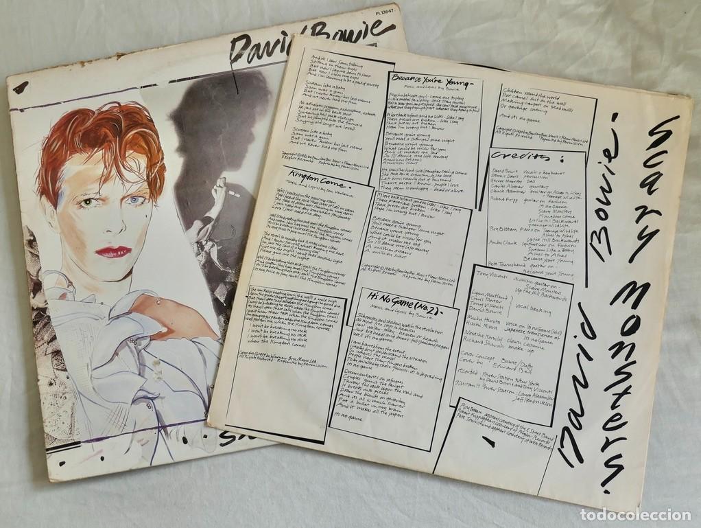 Discos de vinilo: SCARY MONSTERS- DAVID BOWIE 1980 - Foto 4
