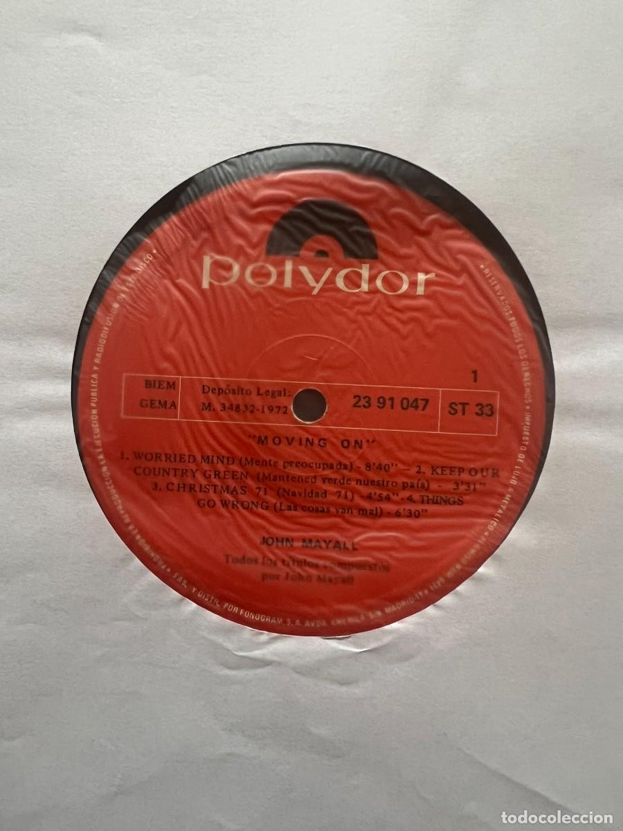 Discos de vinilo: Vinilo doble LP John Mayall &rdquo;Moving On&rdquo; Polydor 1972 - Foto 3