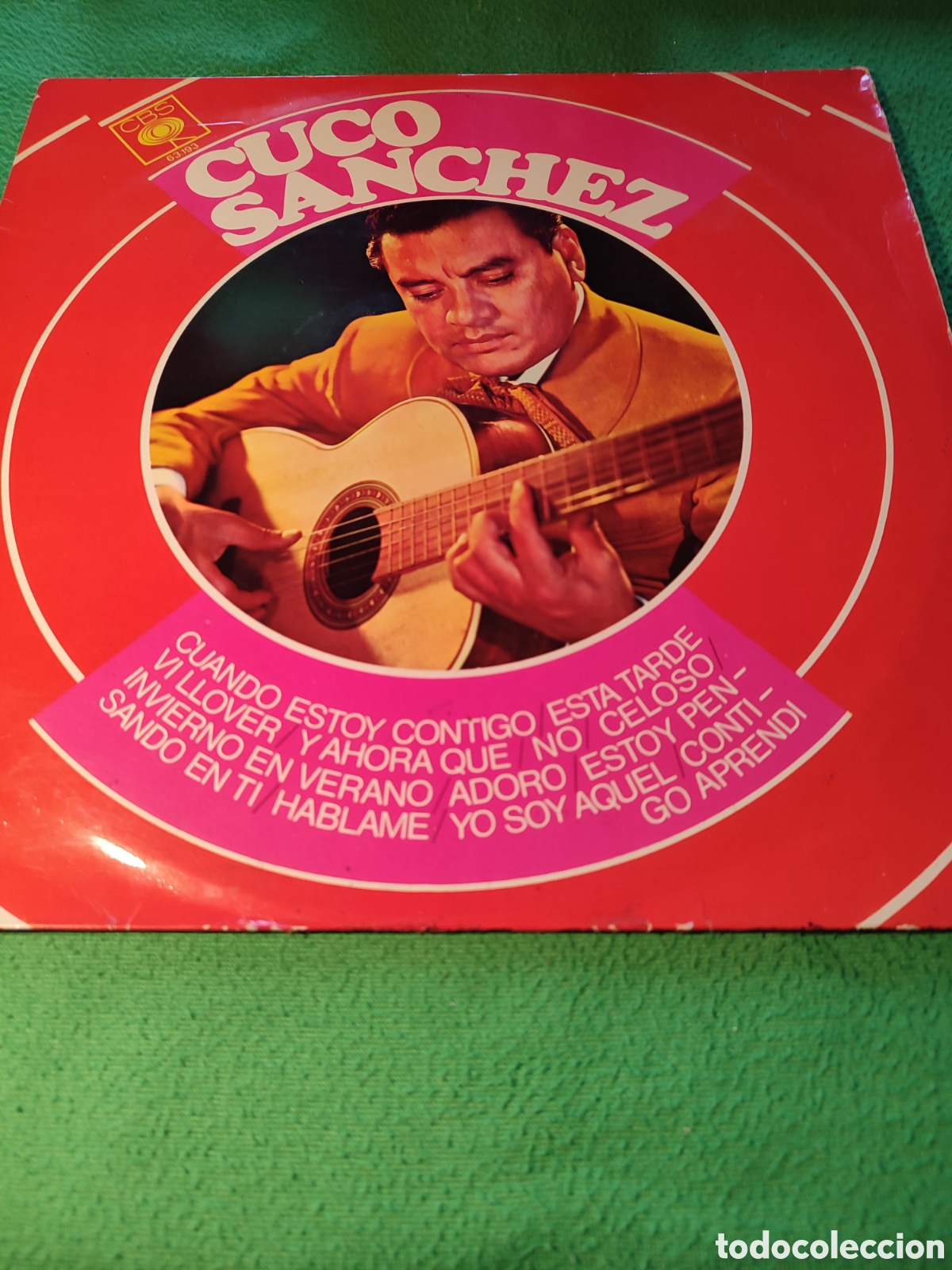 Discos de vinilo: Cuco S&aacute;nchez - Cuando estoy contigo - Foto 1