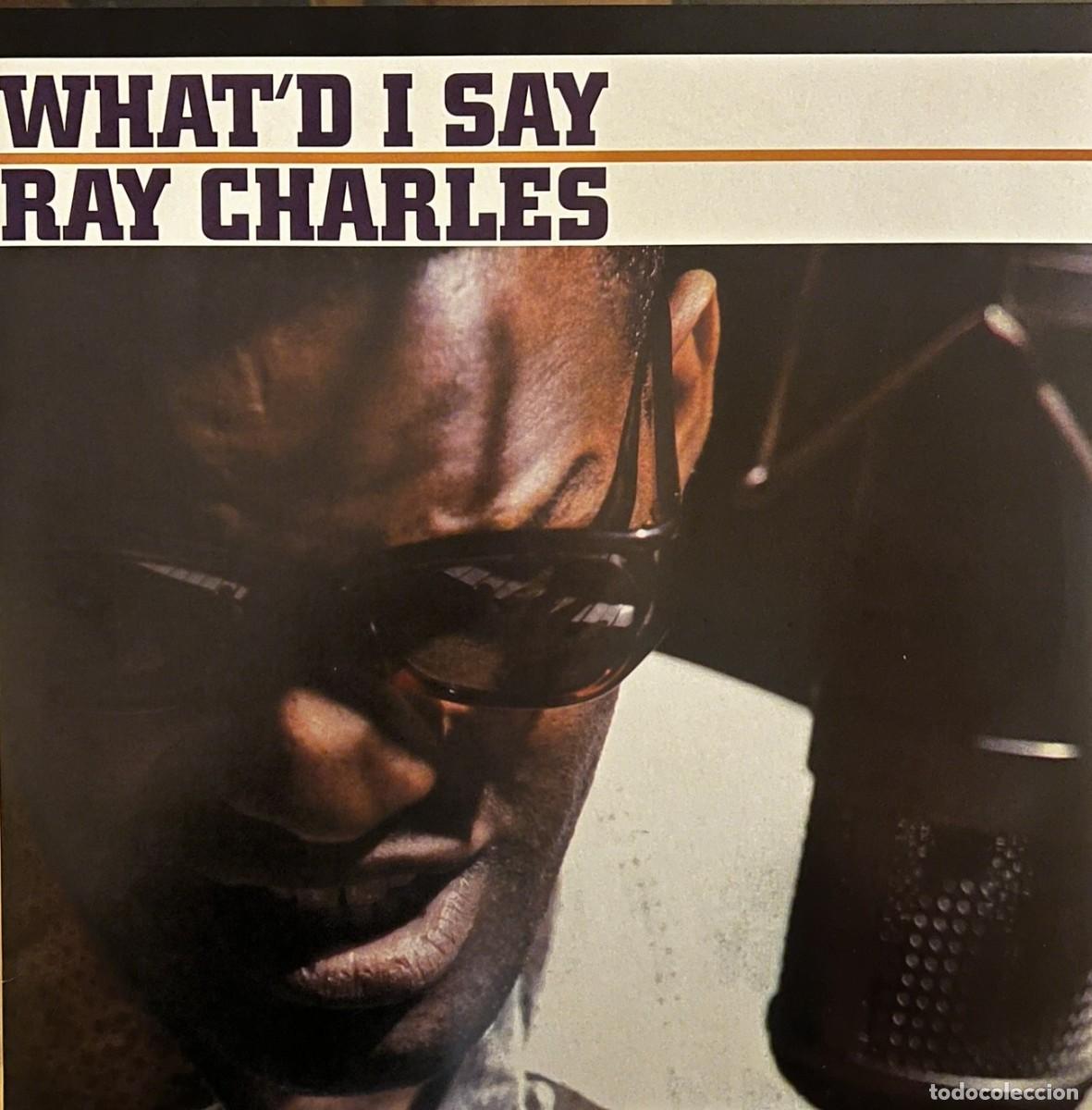 Discos de vinilo: Vimilo LP RAY CHARLES &rdquo;Whatd I Say&rdquo; - Foto 1