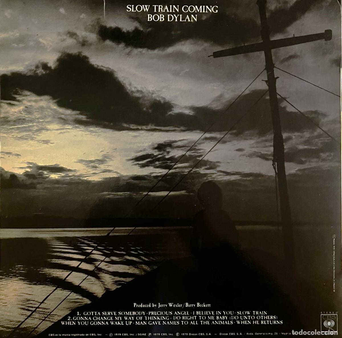 Discos de vinilo: Vinilo LP BOB DYLAN &rdquo;Slow Train Coming&rdquo; CBS 1979 - Foto 2