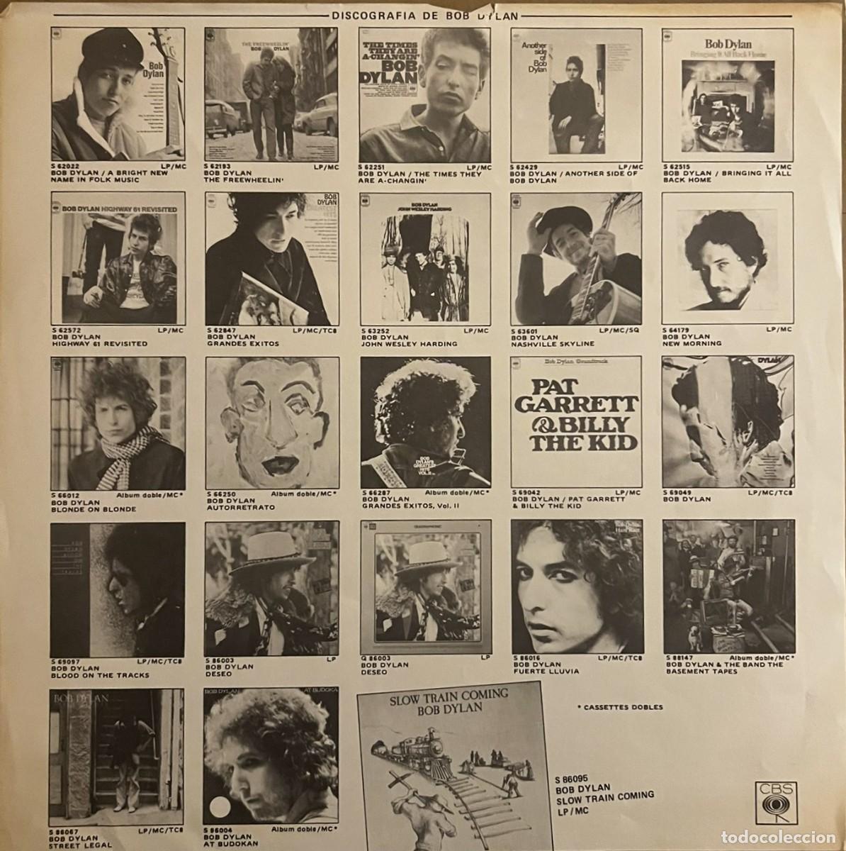 Discos de vinilo: Vinilo LP BOB DYLAN &rdquo;Slow Train Coming&rdquo; CBS 1979 - Foto 3