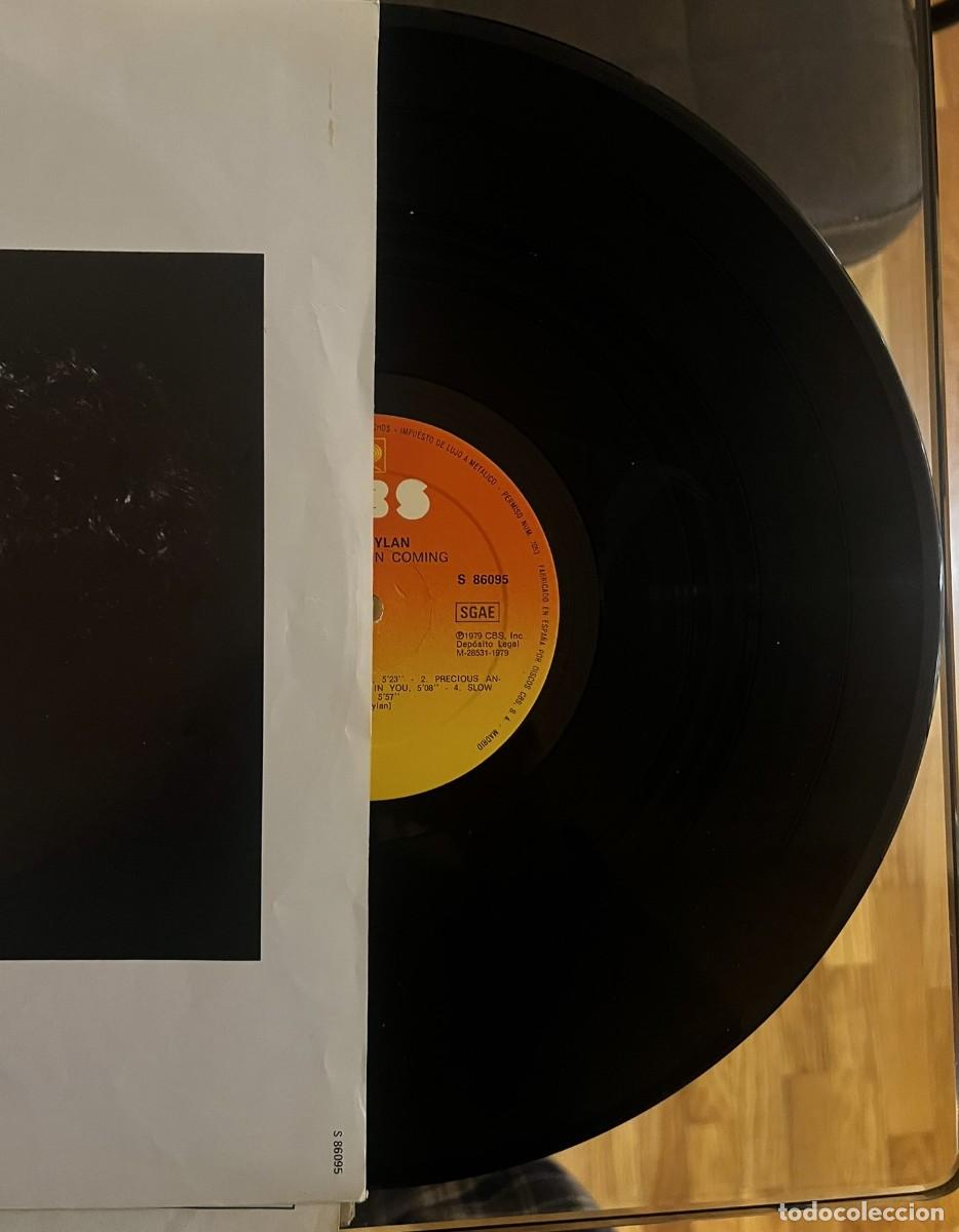 Discos de vinilo: Vinilo LP BOB DYLAN &rdquo;Slow Train Coming&rdquo; CBS 1979 - Foto 8