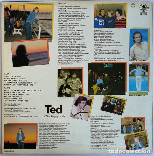Discos de vinilo: Ted &ndash; Blue Virgin Isles - Foto 2