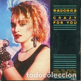 Discos de vinilo: MADONNA 45t CRAZY FOR YOU EX EX - Foto 1