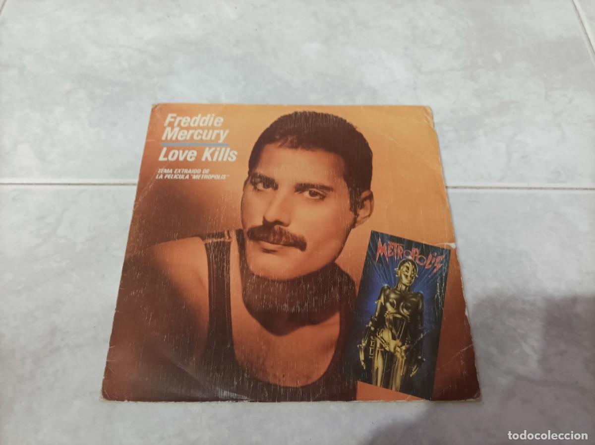 Discos de vinilo: Freddy Mercury love Kills single - Foto 1