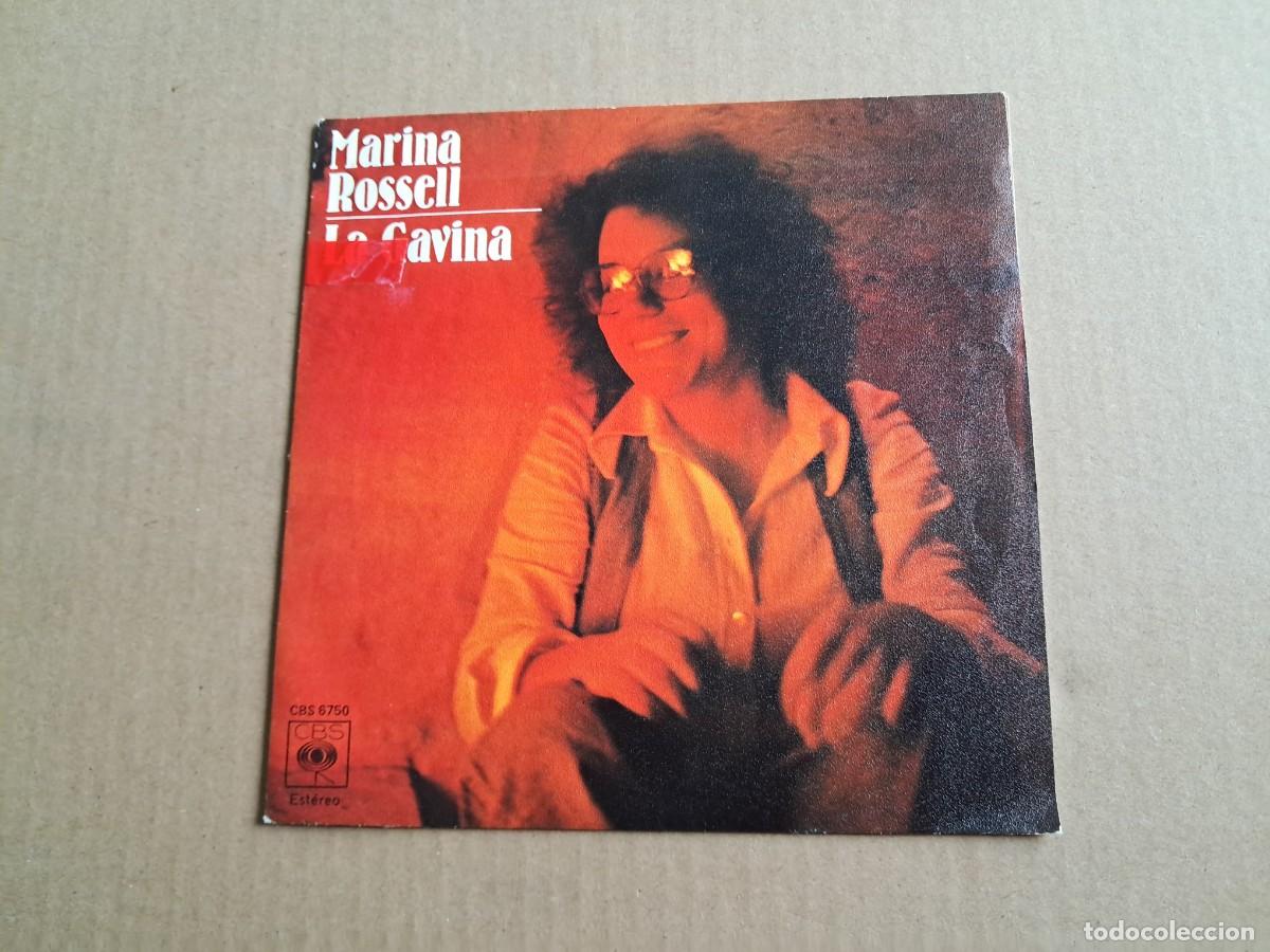 Discos de vinilo: MARINA ROSSELL - LA GAVINA SINGLE 1978 - Foto 1