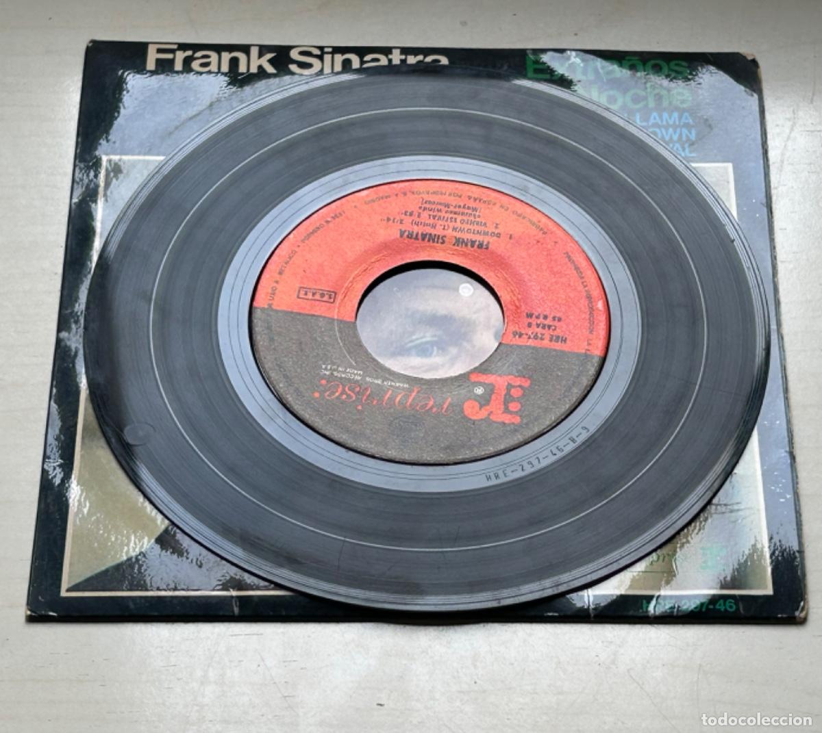Discos de vinilo: EXTRA&Ntilde;OS EN LA NOCHE + 3. EP. Frank Sinatra - Foto 4