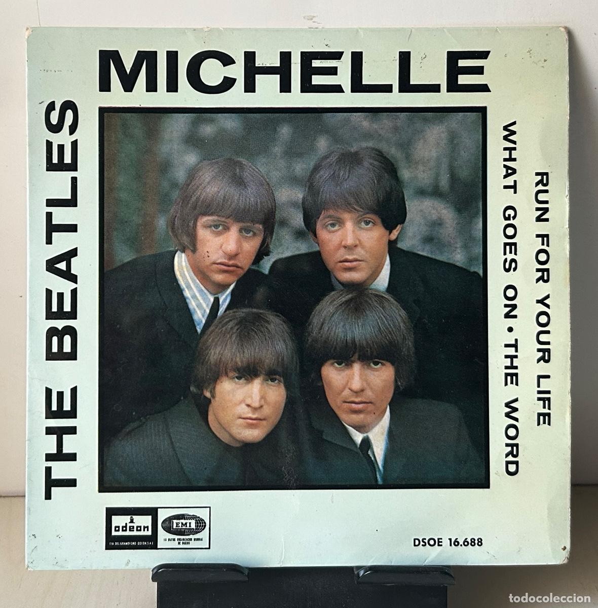 Discos de vinilo: MICHELLE + 3. EP. The Beatles - Foto 1