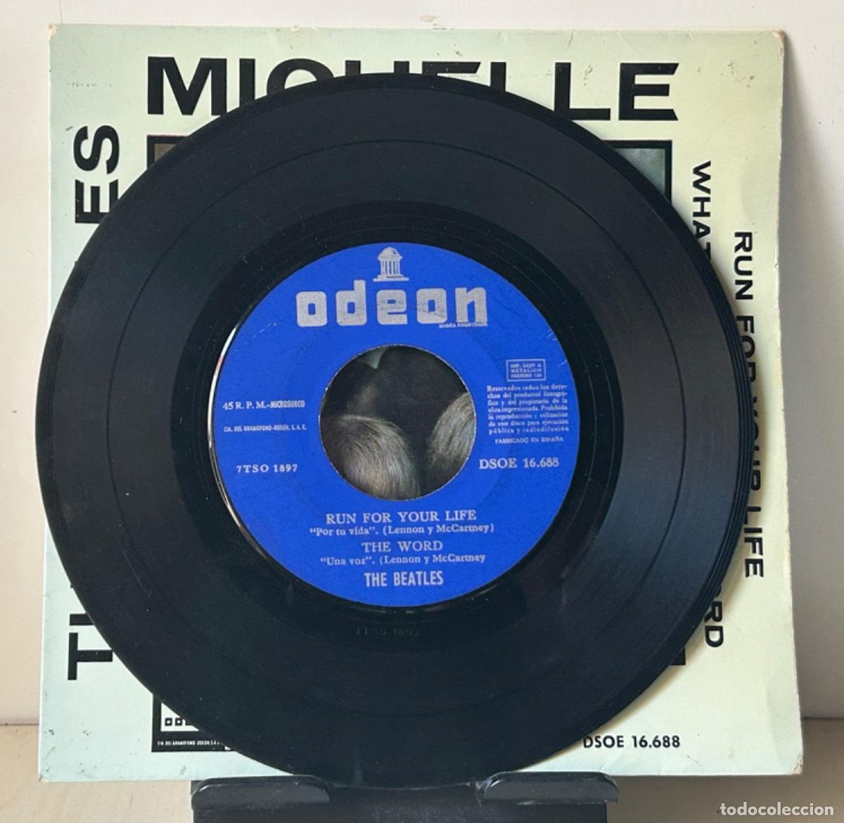 Discos de vinilo: MICHELLE + 3. EP. The Beatles - Foto 4