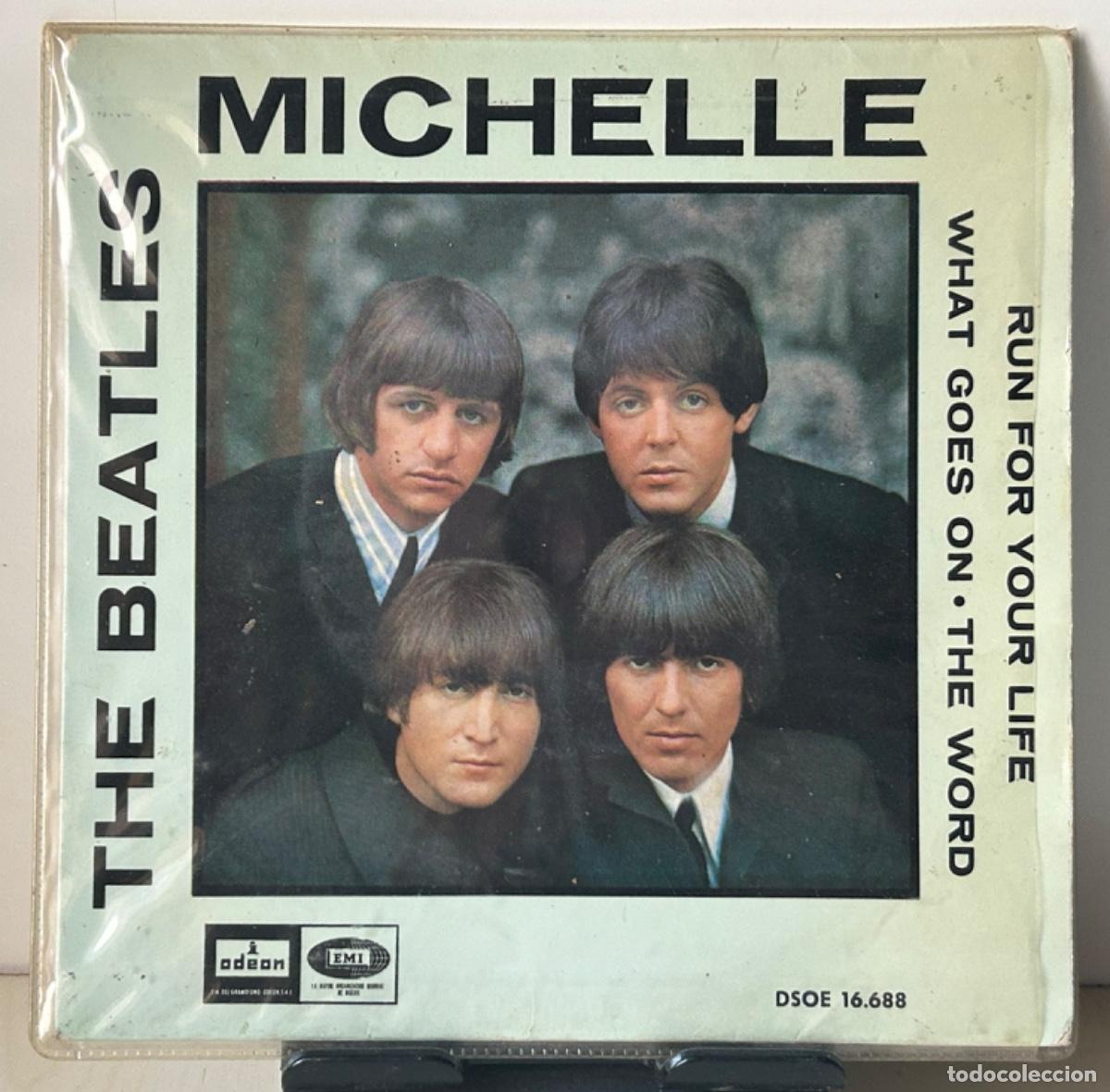 Discos de vinilo: MICHELLE + 3. EP. The Beatles - Foto 5