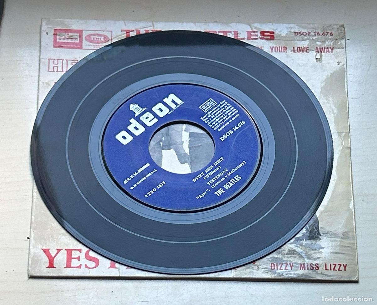 Discos de vinilo: YESTERDAY + 3. EP. The Beatles - Foto 4
