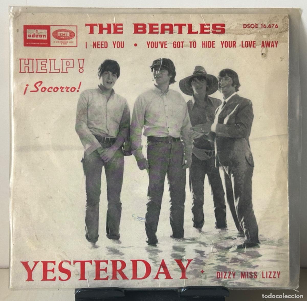 Discos de vinilo: YESTERDAY + 3. EP. The Beatles - Foto 5