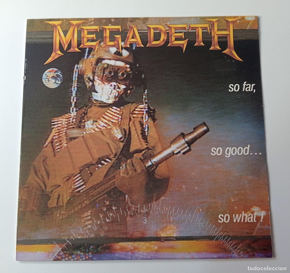Discos de vinilo: LP MEGADETH - SO FAR, SO GOOD, SO WHAT! - Foto 1