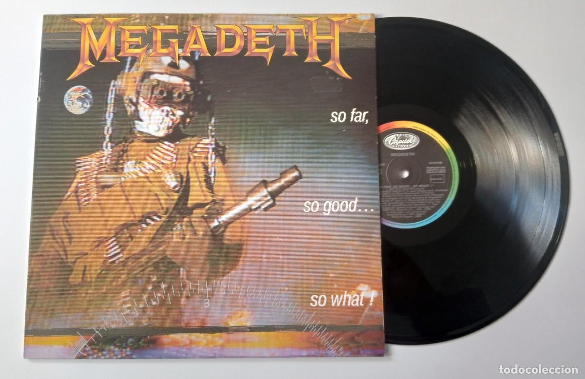 Discos de vinilo: LP MEGADETH - SO FAR, SO GOOD, SO WHAT! - Foto 3