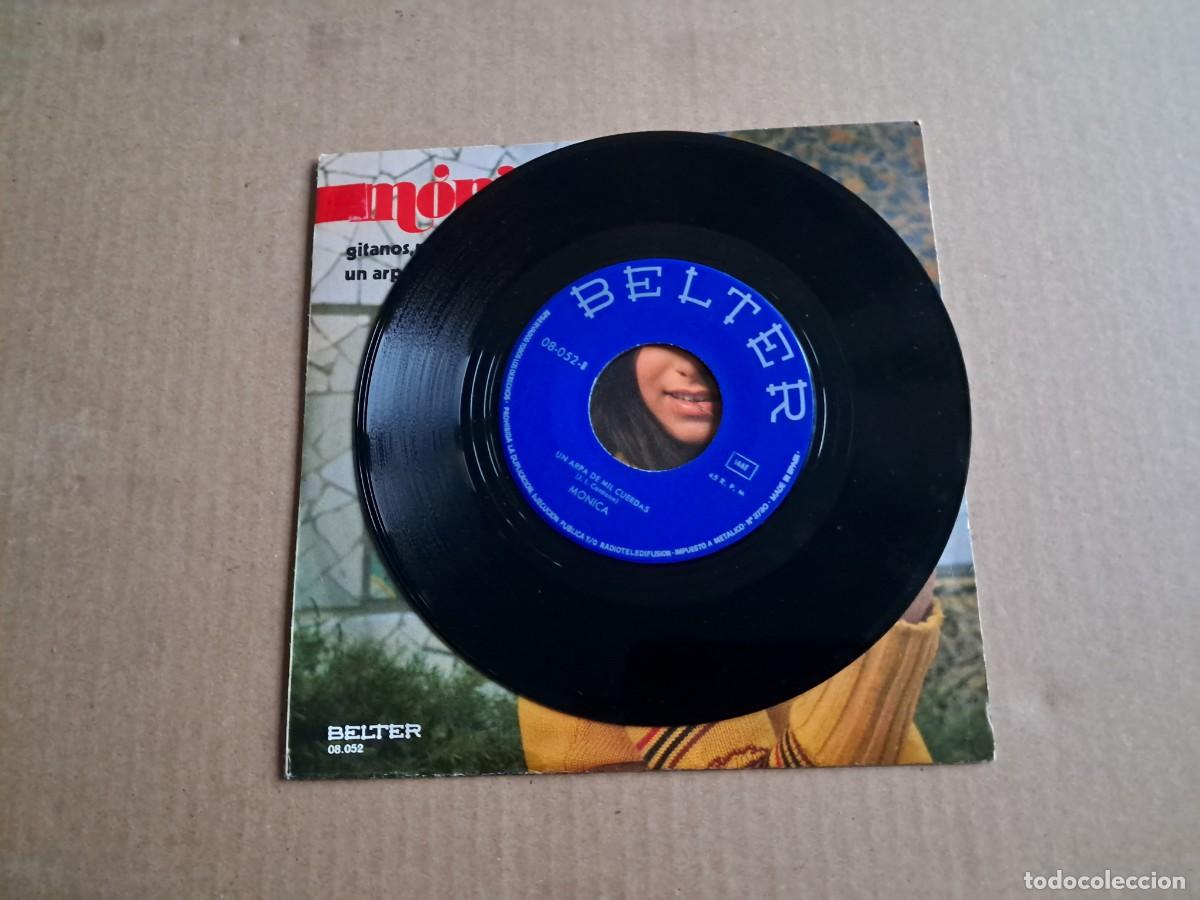 Discos de vinilo: MONICA - GITANOS PILLOS Y LADRONES SINGLE 1971 - Foto 2