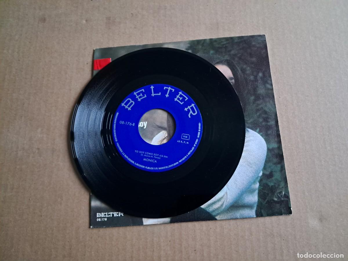 Discos de vinilo: MONICA - HASTA HOY SINGLE 1972 - Foto 2