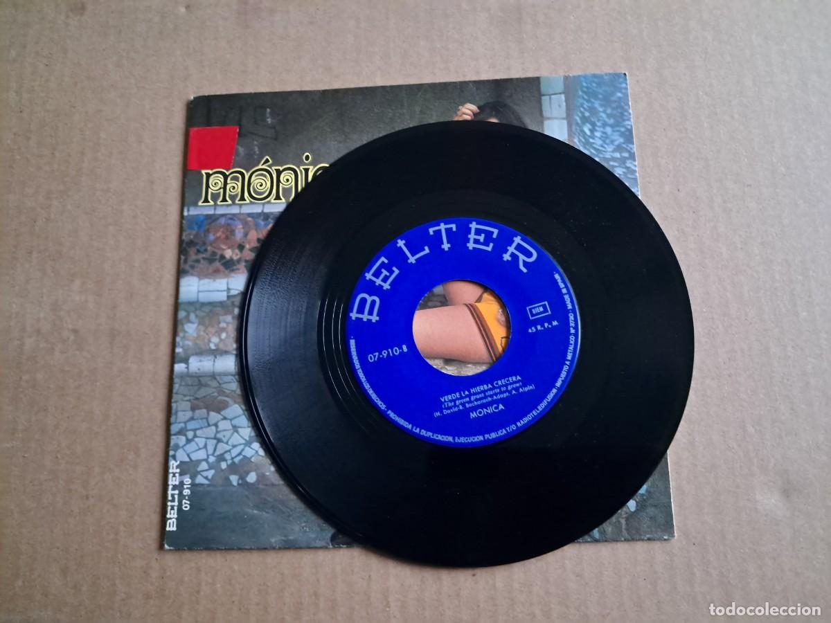 Discos de vinilo: MONICA - CANTA CON AMOR SINGLE 1971 - Foto 2