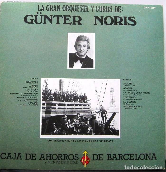 Discos de vinilo: LA GRAN ORQUESTA Y COROS DE GUNTER NORIS - LP - Foto 2