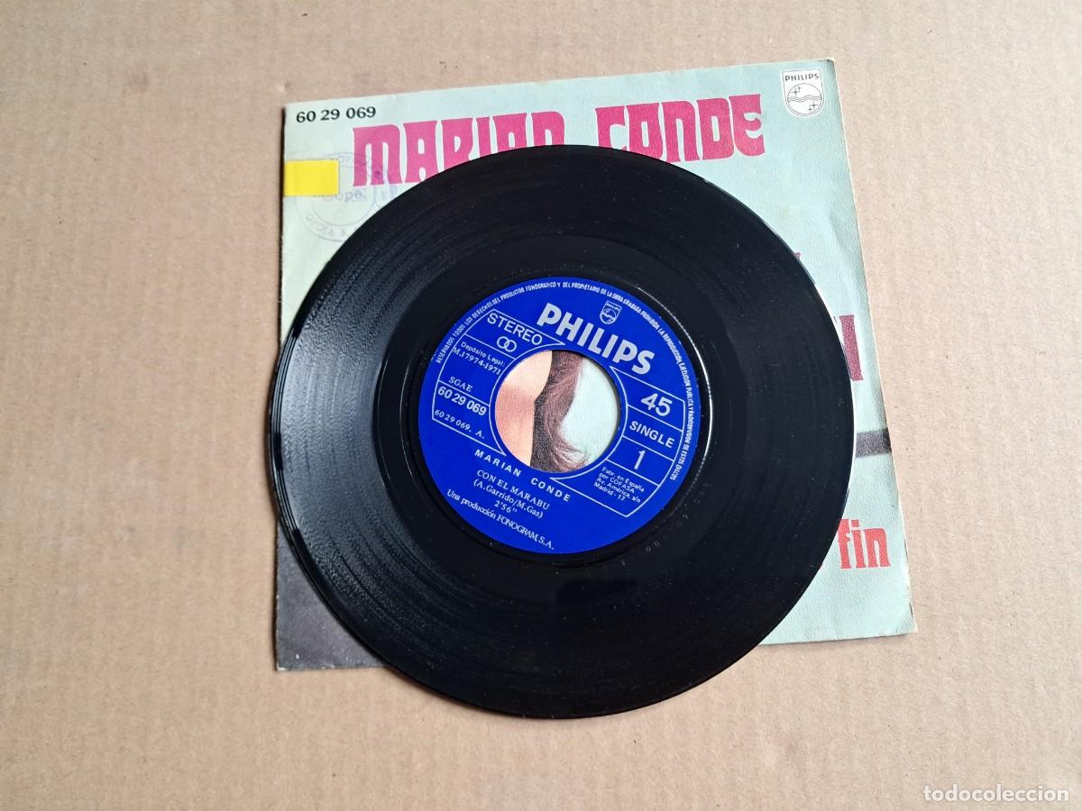 Discos de vinilo: MARIAN CONDE - CON EL MARABU SINGLE 1971 - Foto 2