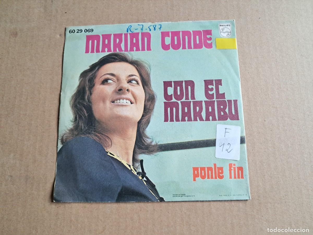 Discos de vinilo: MARIAN CONDE - CON EL MARABU SINGLE 1971 - Foto 3