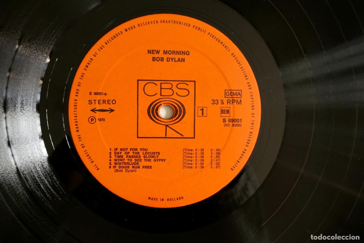 Discos de vinilo: NEW MORNING- BOB DYLAN 1970 - Foto 5