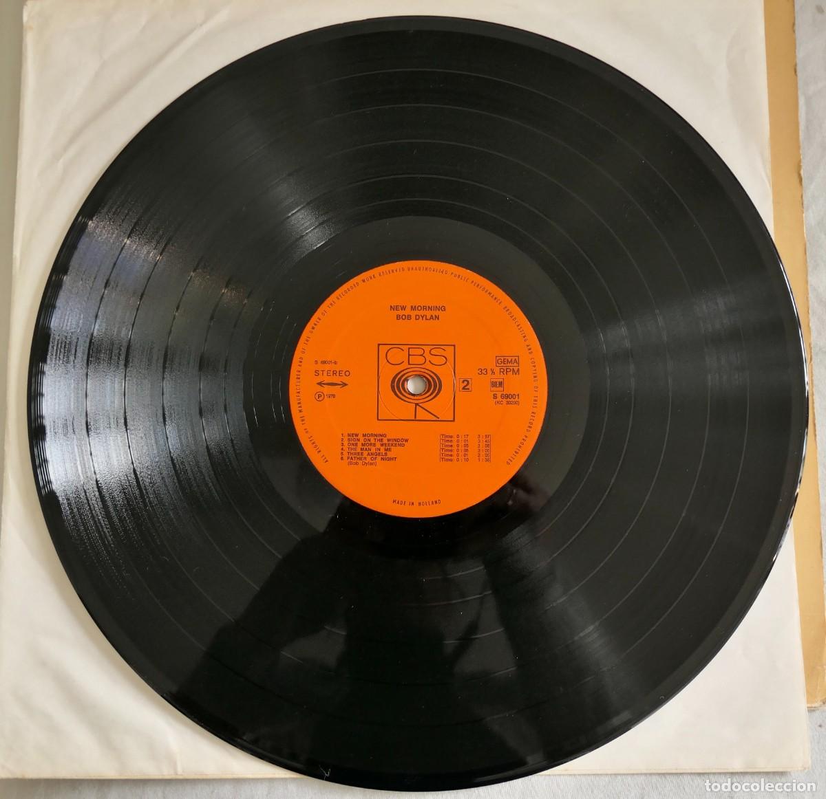 Discos de vinilo: NEW MORNING- BOB DYLAN 1970 - Foto 6