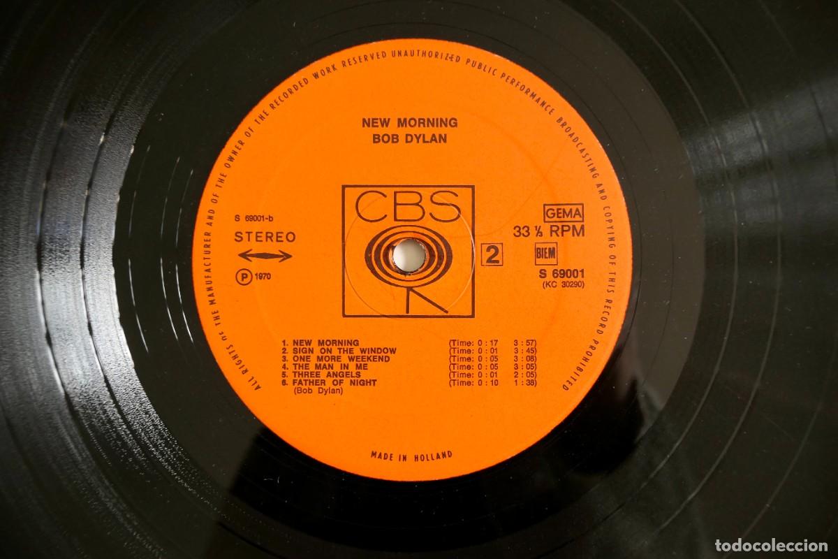 Discos de vinilo: NEW MORNING- BOB DYLAN 1970 - Foto 7