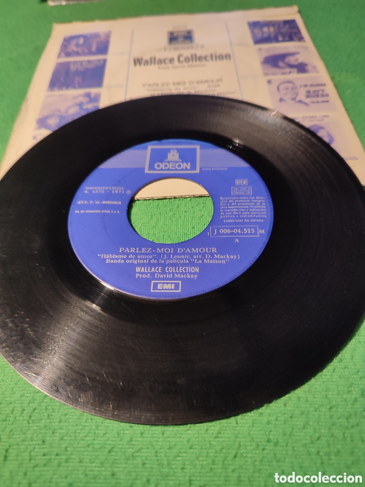 Discos de vinilo: Wallace Collection - Parle - moi damour - Foto 2