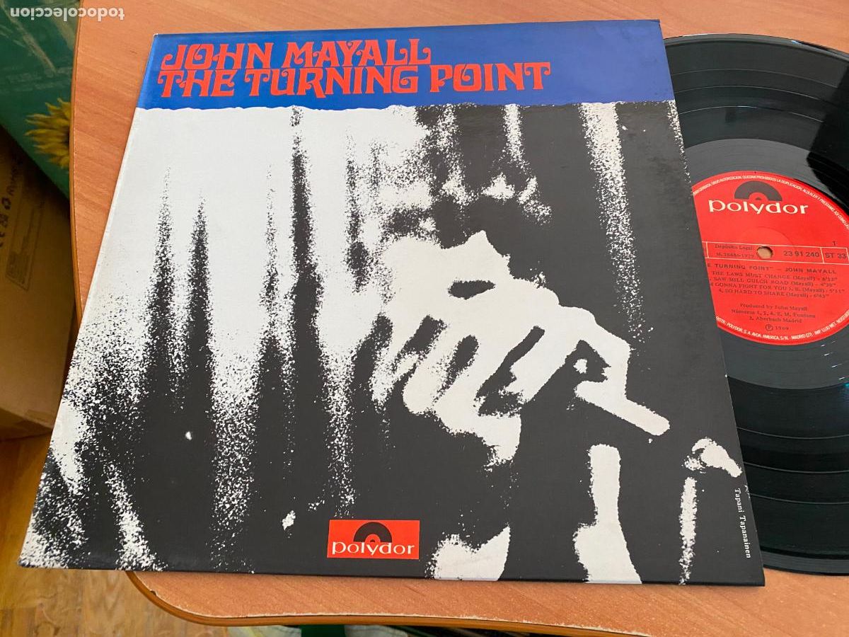 Discos de vinilo: JOHN MAYALL (THE TURNING POINT) LP 1984 (B-52) - Foto 1